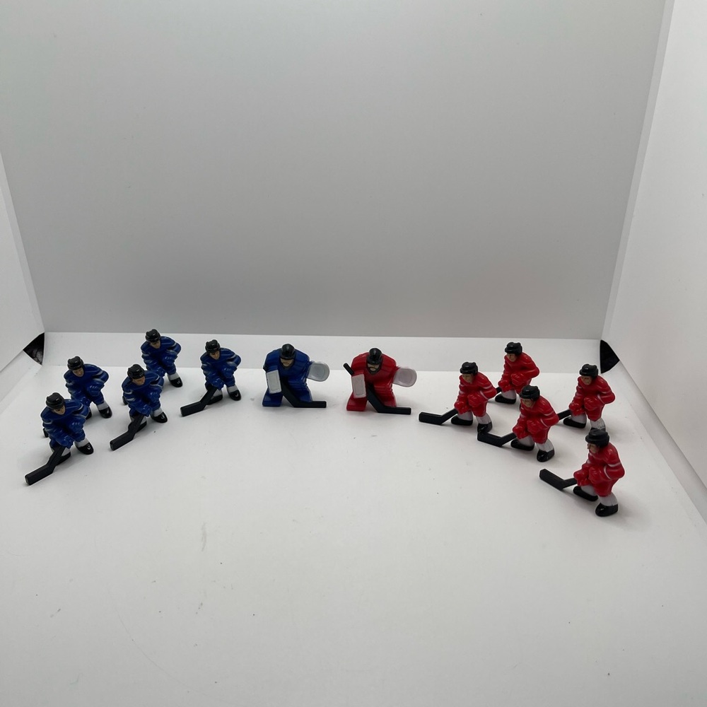 Toys Hockey 12 Figures Red vs Blue Replacement Pieces Hokey Table